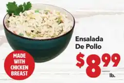 Vallarta Supermarkets Ensalada De Pollo offer