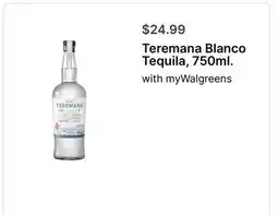 Walgreens Teremana Blanco Tequila, 750ml offer