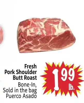 Foodmaxx Fresh Pork Shoulder Butt Roast offer