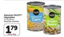 Vons Signature SELECT Vegetables offer