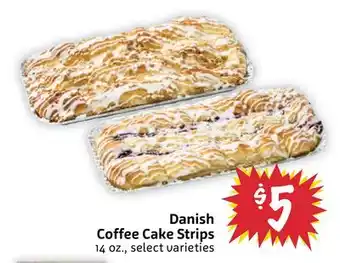 Foodmaxx Danish Coffee Cake Strips offer