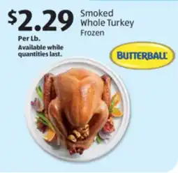 Aldi Butterball Smoked Whole Turkey offer