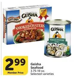 Vons Geisha Seafood offer