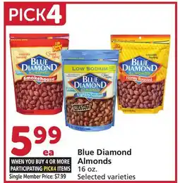 Vons Blue Diamond Almonds offer
