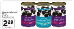 Vons Signature Kitchens Olives offer