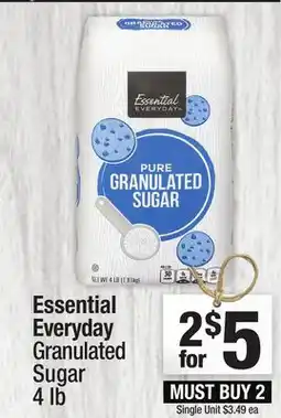 Super King Markets Essential Everyday Granulated Sugar offer