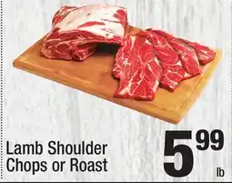 Super King Markets Lamb Shoulder Chops or Roast offer