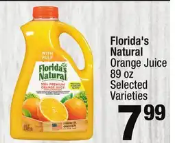 Super King Markets Florida's Natural Orange Juice offer