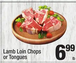 Super King Markets Lamb Loin Chops or Tongues offer