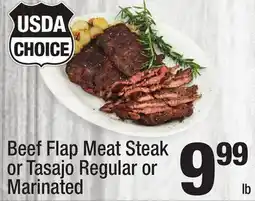 Super King Markets Beef Flap Meat Steak or Tasajo offer