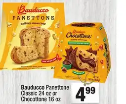 Super King Markets Bauducco Panettone Classic 24 oz or Chocottone 16 oz Panettone offer