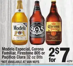 Super King Markets Modelo Especial, Corona Familiar, Firestone 805 or Pacifico Clara offer