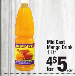 Super King Markets Mid East Mango Drink offer