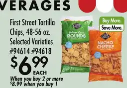 Smart & Final First Street Tortilla Chips offer