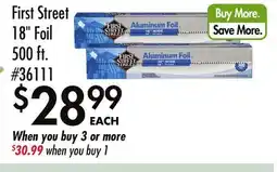 Smart & Final First Street 18 Foil offer