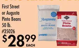 Smart & Final First Street or Augusta Pinto Beans offer
