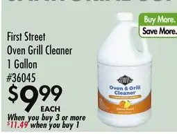 Smart & Final First Street Oven Grill Cleaner offer