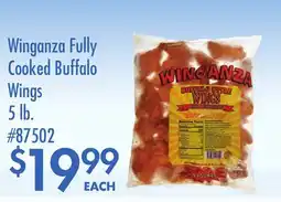 Smart & Final Winganza Fully Cooked Buffalo Wings offer