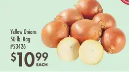 Smart & Final Yellow Onions offer