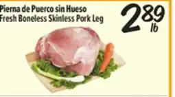 El Super Fresh Boneless Skinless Pork Leg offer