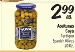 El Super Goya Perdigon Spanish Olives offer