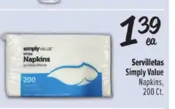 El Super Napkins offer