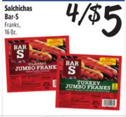 El Super Bar-S Franks offer