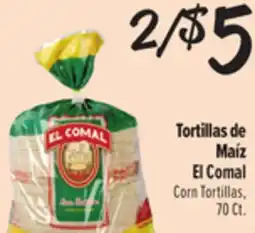 El Super Corn Tortillas offer