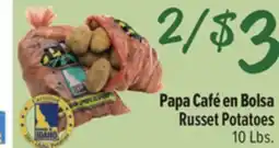 El Super Russet Potatoes offer