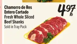 El Super Fresh Whole Sliced Beef Shanks offer