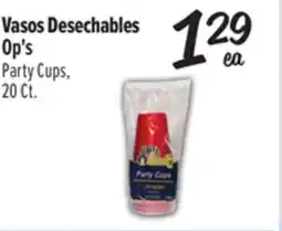 El Super Op's Party Cups offer