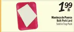 El Super Bulk Pork Lard offer