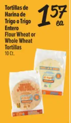 El Super Flour Wheat or Whole Wheat Tortillas offer