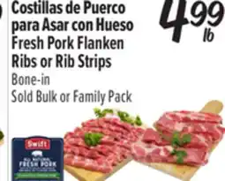 El Super Fresh Pork Flanken Ribs or Rib Strips Bone-in offer