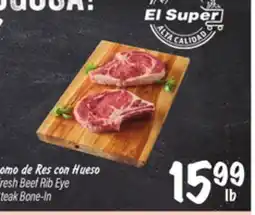 El Super Fresh Beef Rib Eye offer