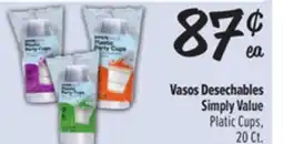 El Super Platic Cups offer