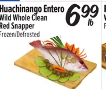 El Super Wild Whole Clean Red Snapper offer
