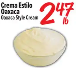 El Super Oaxaca Style Cream offer