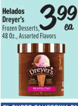El Super Dreyer's Frozen Desserts offer
