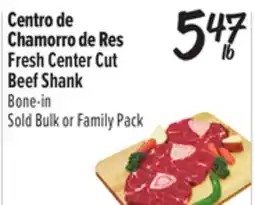 El Super Fresh Center Cut Beef Shank offer
