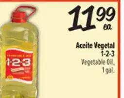 El Super 1-2-3 Vegetable Oil offer