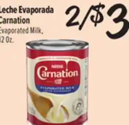 El Super Carnation Evaporated Milk offer