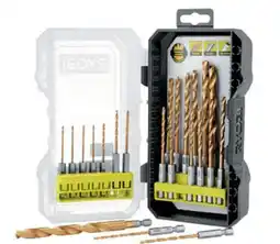 The Home Depot Ryobi 22 pc. Titanium-Coated Drill Bit Set offer