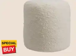 The Home Depot Collection Boucle Pouf Ottoman offer