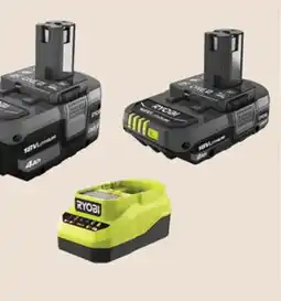 The Home Depot 2-Pack ONE + 18V Battery 2.0Ah/4.0Ah Kit offer
