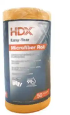 The Home Depot HDX Roll 50 oversized sheets offer