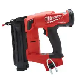 The Home Depot MILWAUKEE 18V Brushless 18-Gauge Brad Nailer offer
