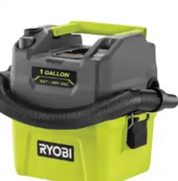The Home Depot RYOBI 18V Gallon Wet/Dry Vacuum offer