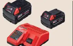 The Home Depot Milwaukee 2-Pack M18 18V Battery 5.0Ah Kit offer