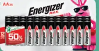 The Home Depot ENERGIZER Max Batteries offer